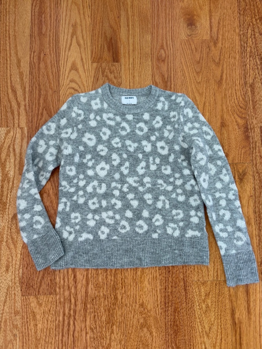 Old Navy Leopard Print Sweater